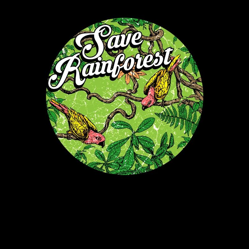 Rainforest tropics environmental protection birds jungle