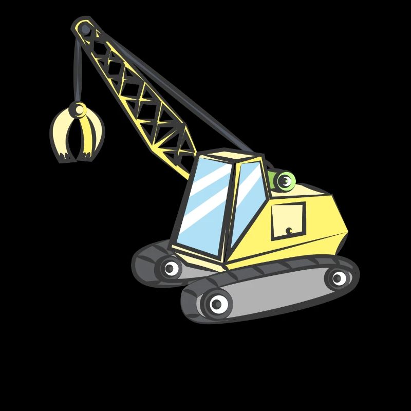 Crane with gripper
