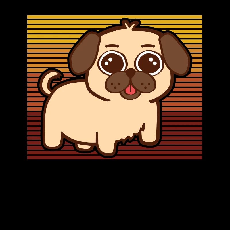 Mops Hund Welpe Welpe