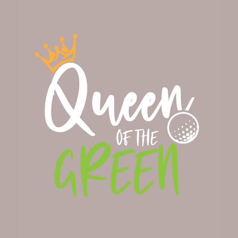 Golf golfer golf course golfer queen gift