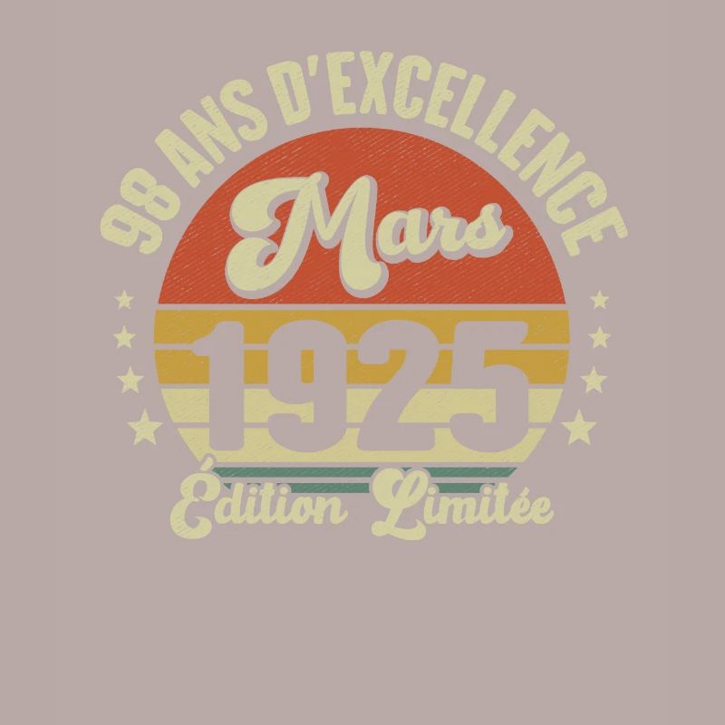 98 Ans D'excellence Mars 1925 Édition Limitée