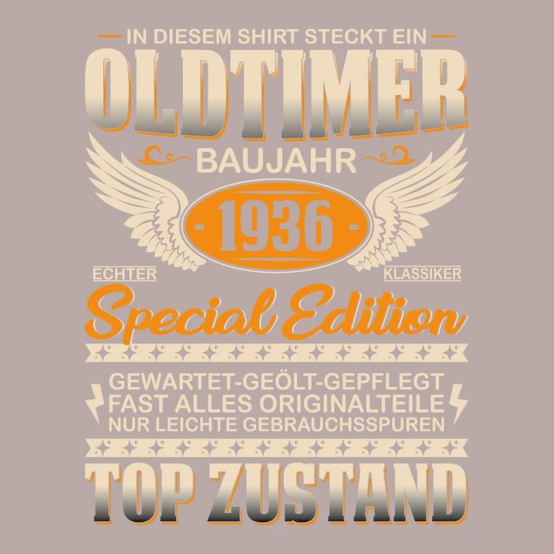 1936 Oldtimer Geschenk