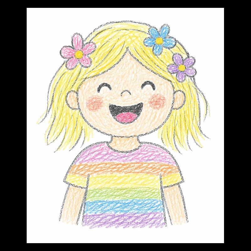 La fille joyeuse rit aux éclats