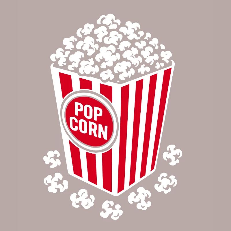 Frisches Popcorn - knusprig, lecker - Geschenk
