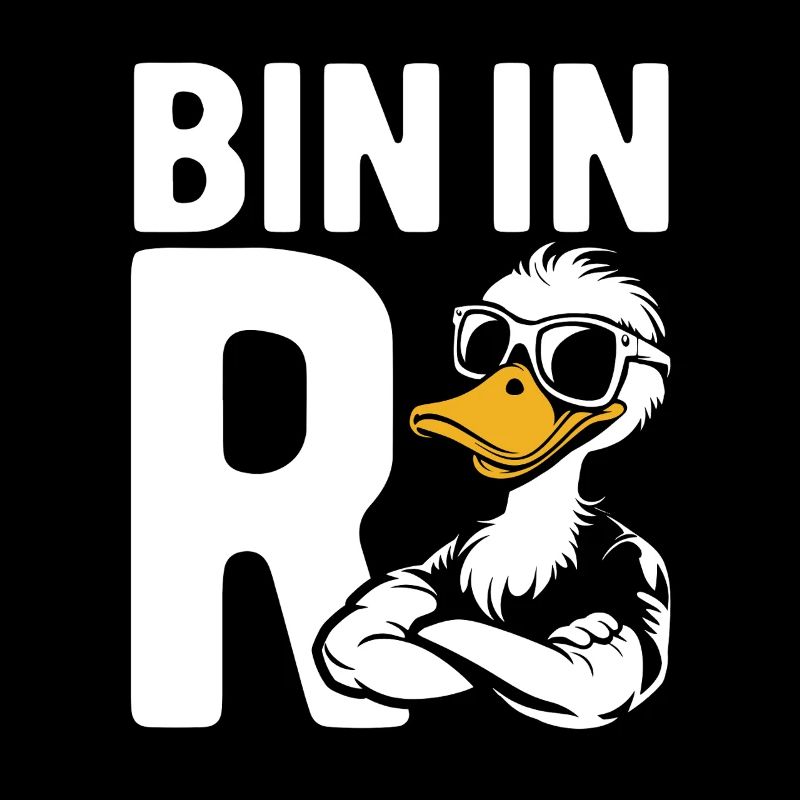Bin in Rente - Ente - Ruhestand - Pension
