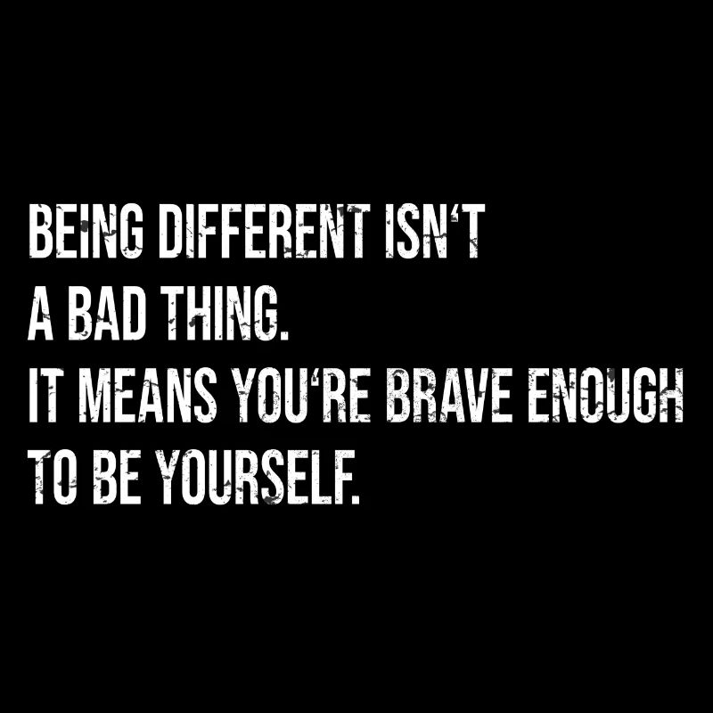 Motivation Anders Sein Mut selbstbewusstsein