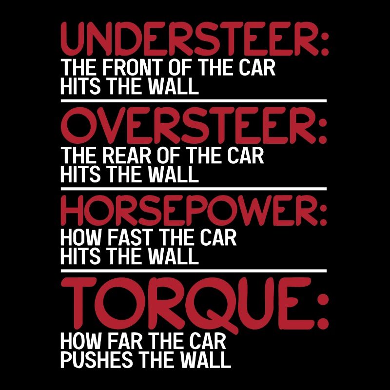 Understeer Oversteer Horsepower Torque