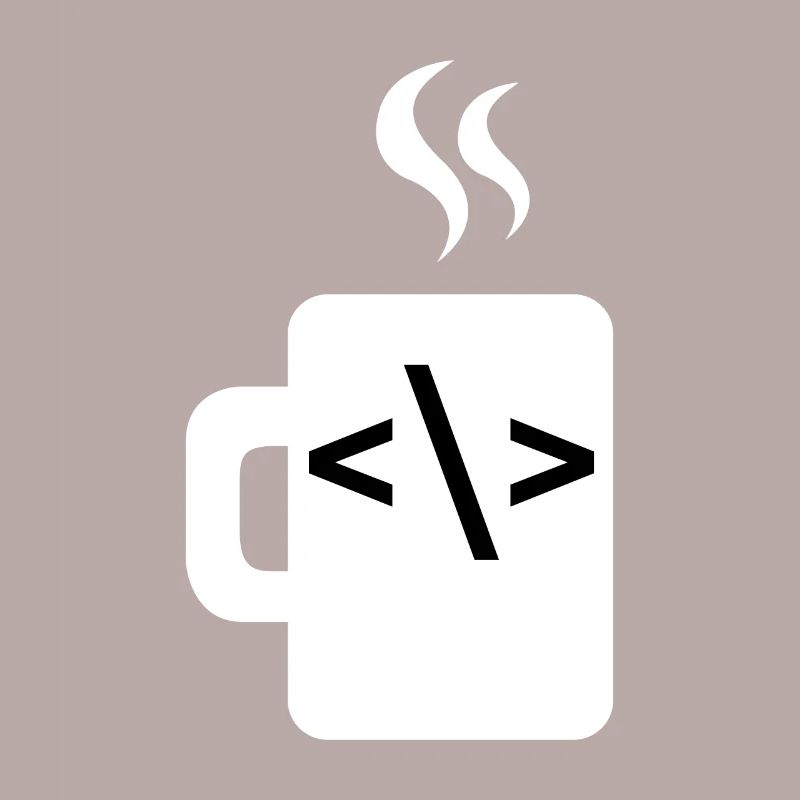 JavaScript-Codesoftware-Entwickler Kaffee Java