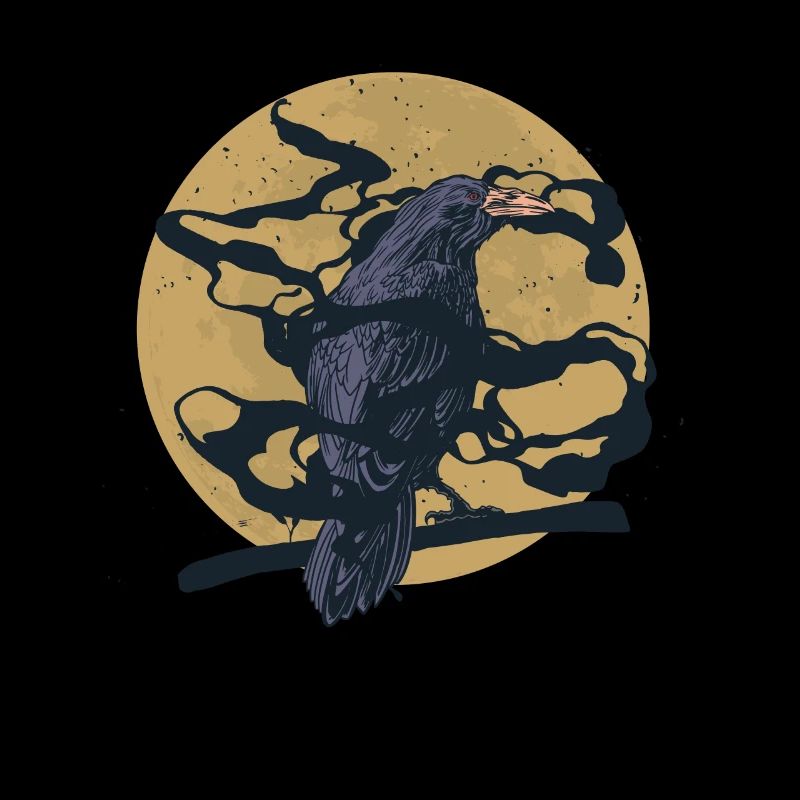 Black Crow Raven Bird