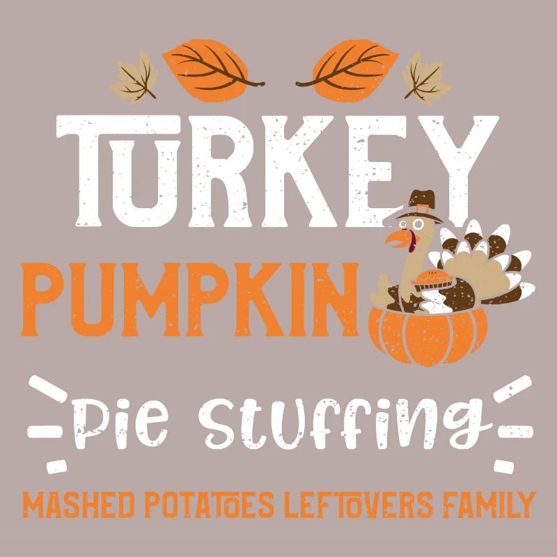 Turkey Pumpkin Pie Stuffing mash...