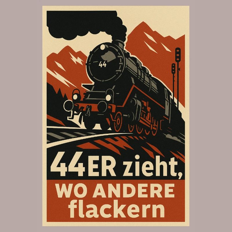 Railway 44 pulls where others flicker freight train