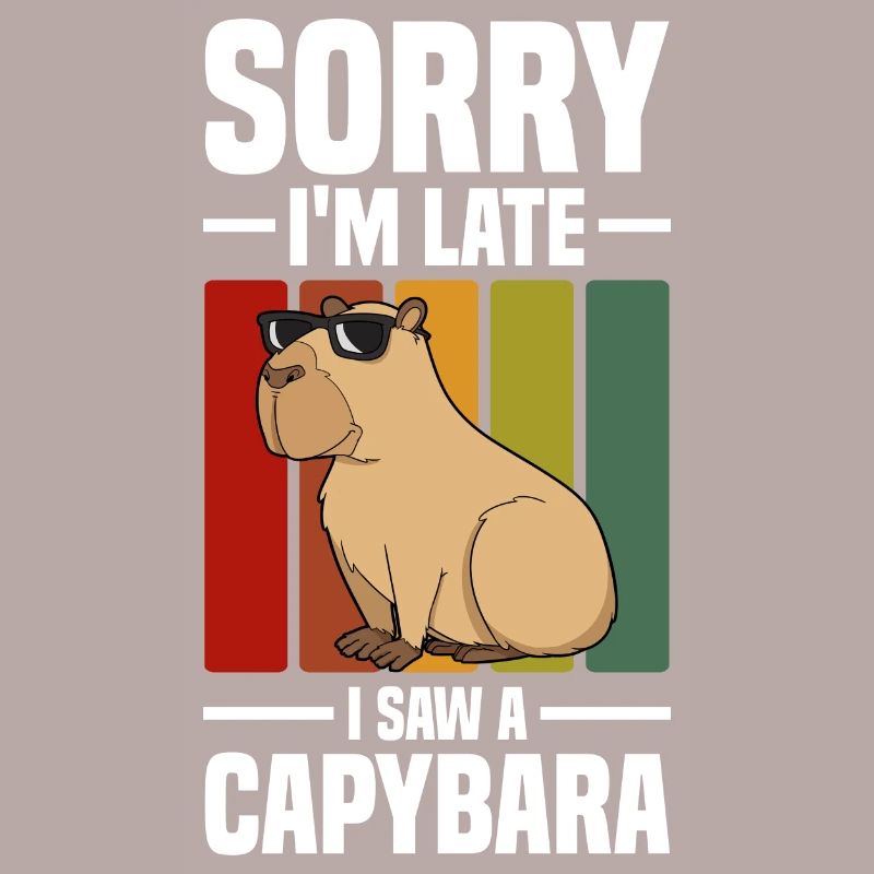 Capybara niedlich | Capy Capybaras Tiere Geschenke