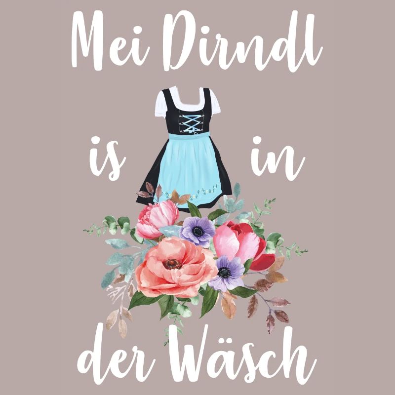 Mon Dirndl est dans la lessive