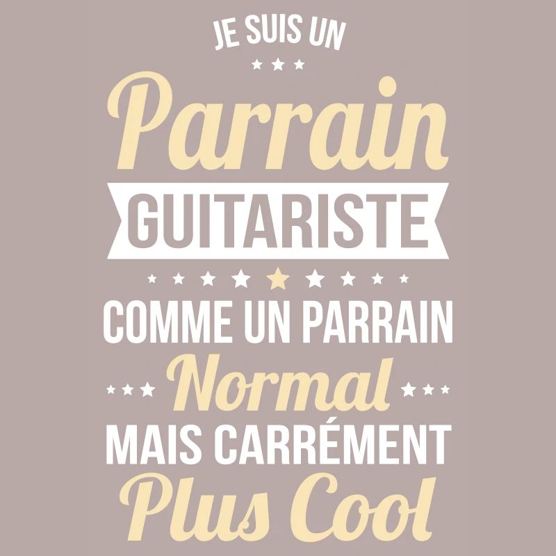 Parrain guitariste comme parrain normal plus cool