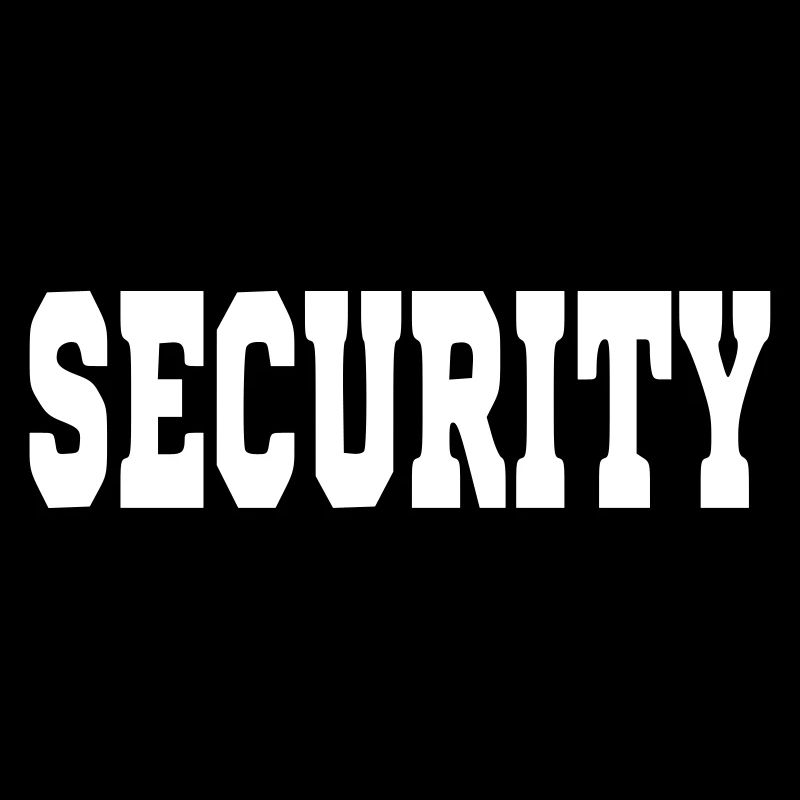 Security Schriftzug