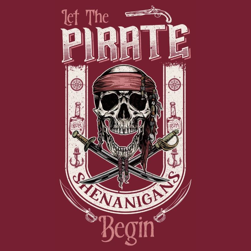 Let The Pirate Shenanigans Begin Tattoo Style