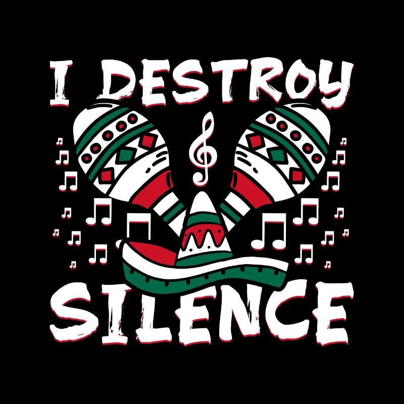 Maracas player I destroy silence