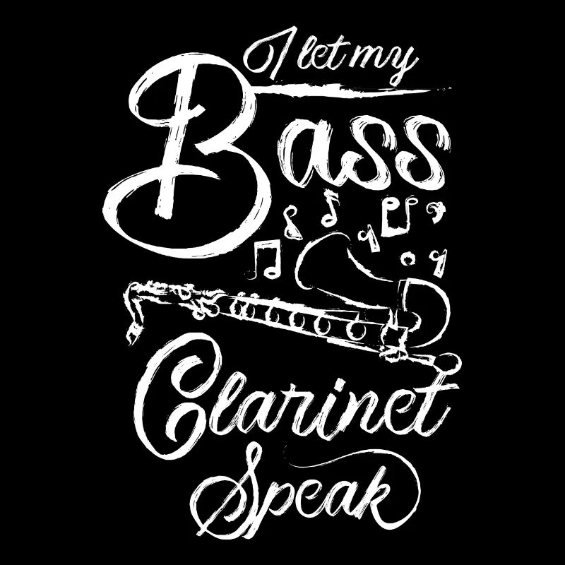 Je laisse parler ma clarinette basse
