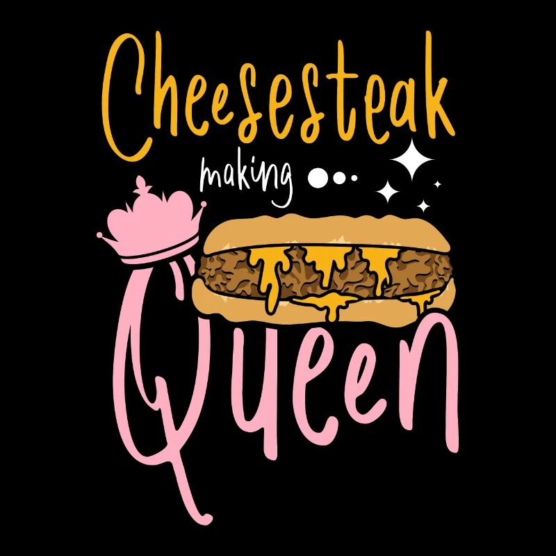 Philly cheesesteak making queen
