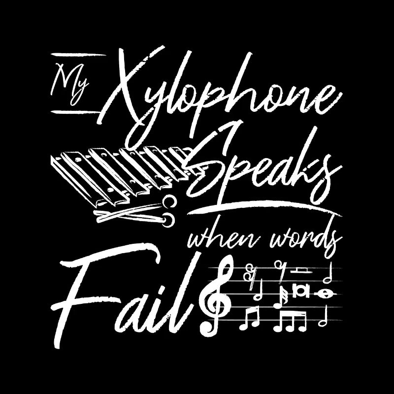 My xylophone speaks when words fail