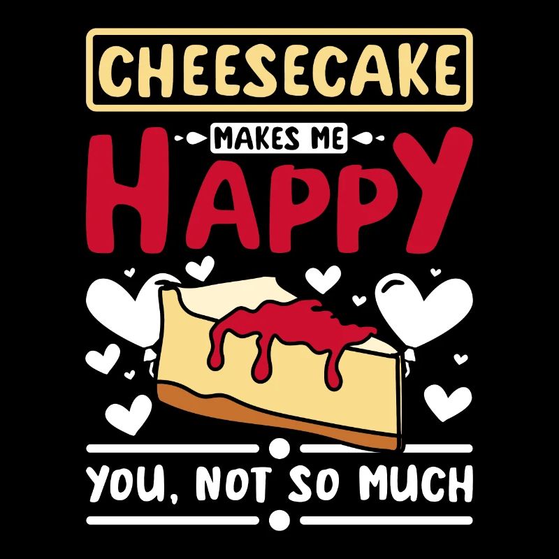 Le cheesecake me rend heureux pas tant que ça