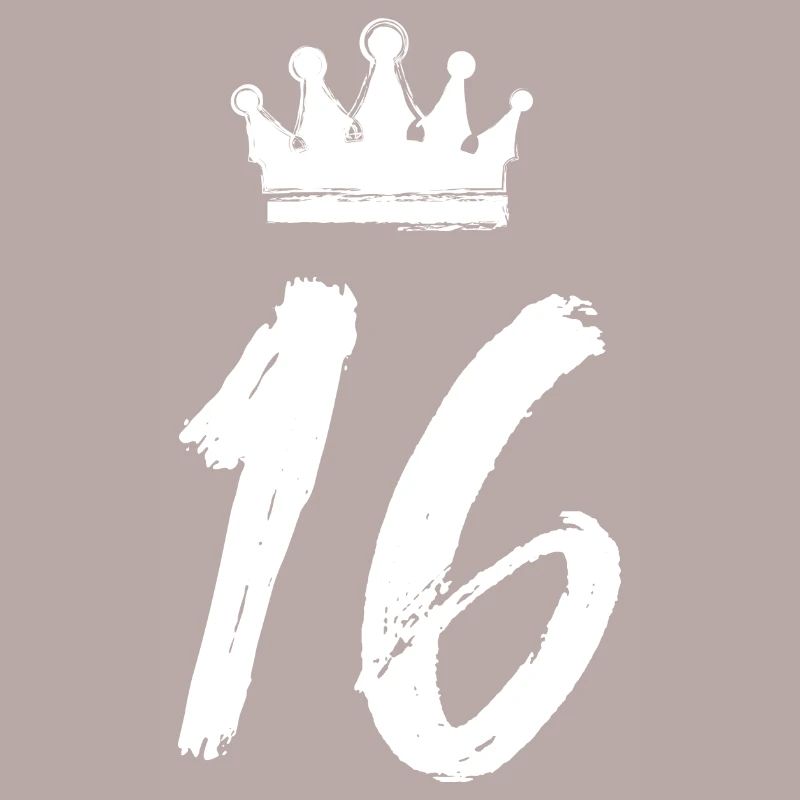 16 Zahl Krone