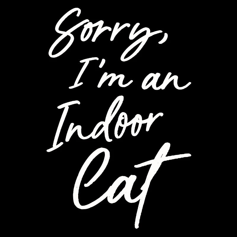 Désolé, je suis un chat d’intérieur