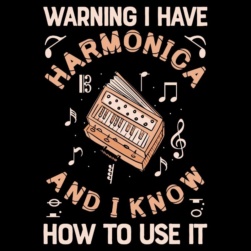 I Have A Harmonica Funny Harmonica Player