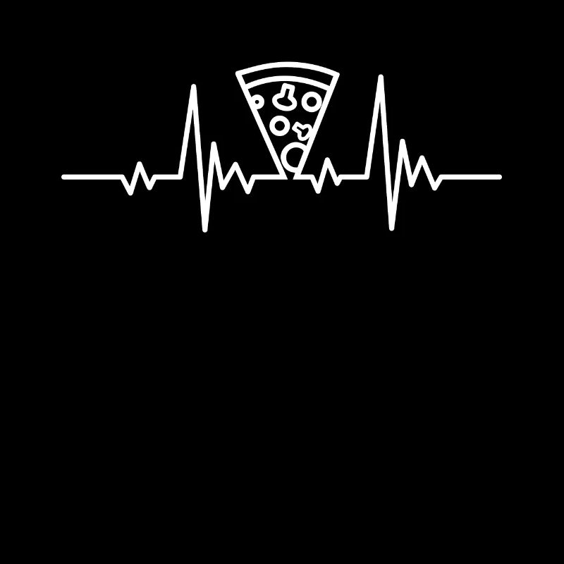 Pizza Herzschlag Leben Pizzabäcker Geschenk