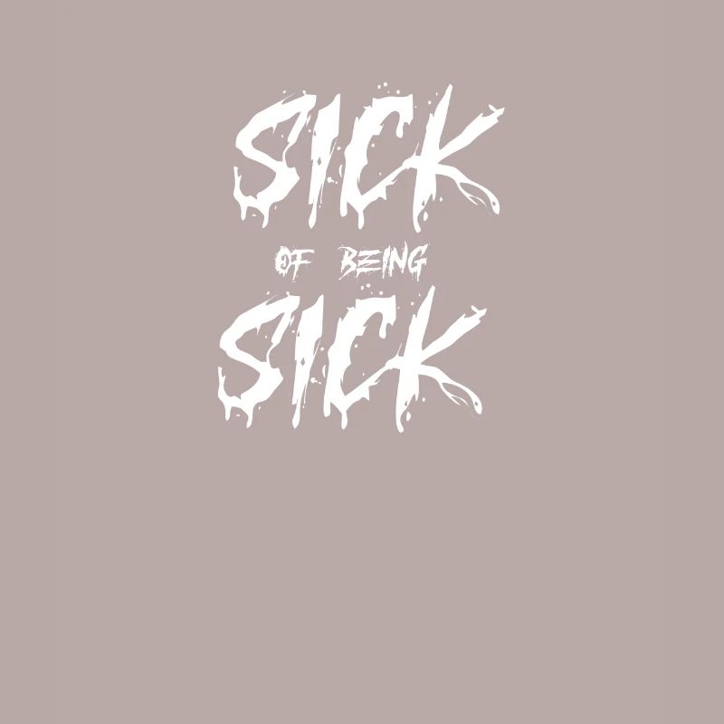 Gothic Goth Sick from Being Sick