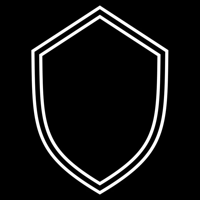Blason vide bouclier