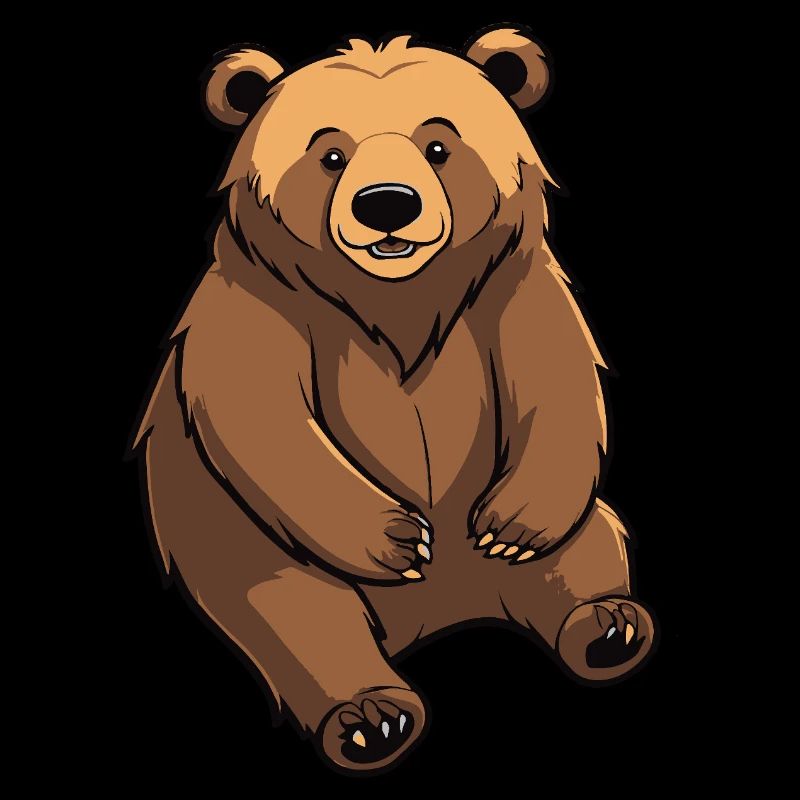 Netter Bär - Tier Design