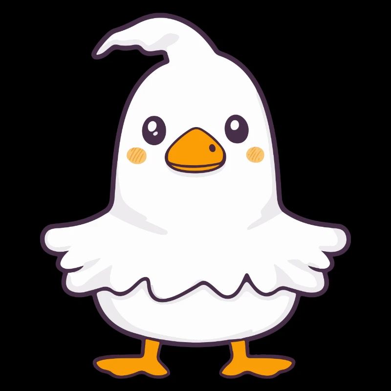 Gans Halloween Lustig Geist
