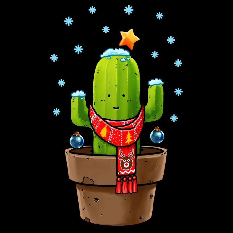 Cactus à Noël