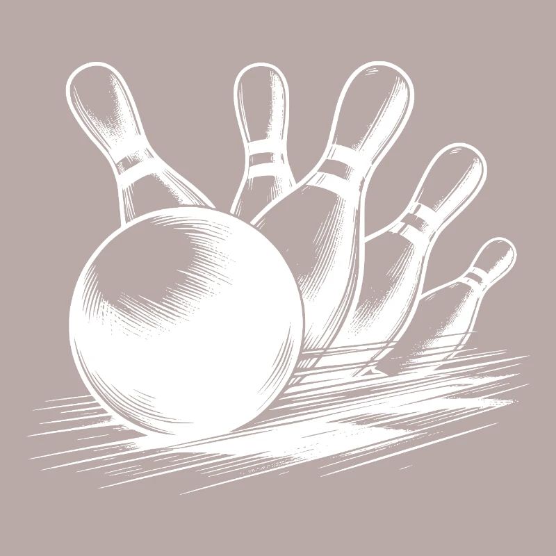 Pins in Sight Bowling Duel Precision Bowling Throw