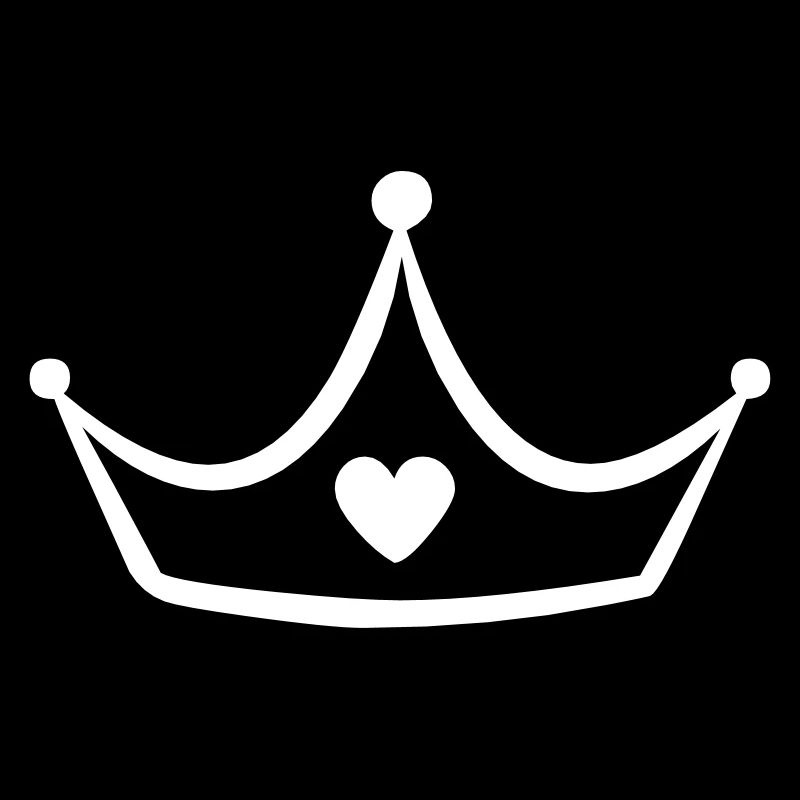 Crown with heart