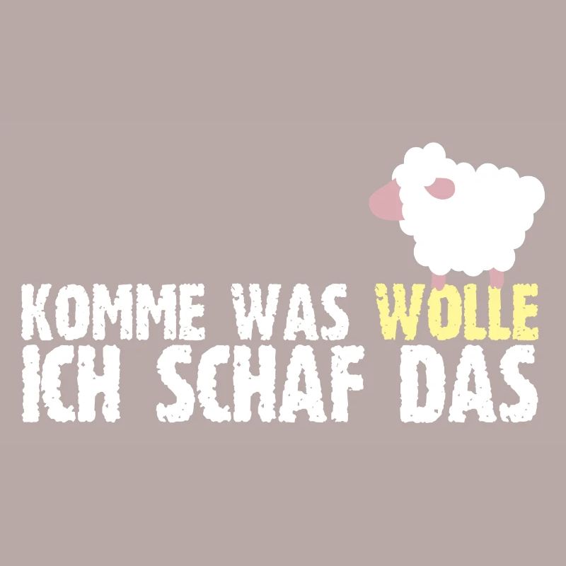Komme Was Wolle Ich Schaf Das Baumwolle Bauer