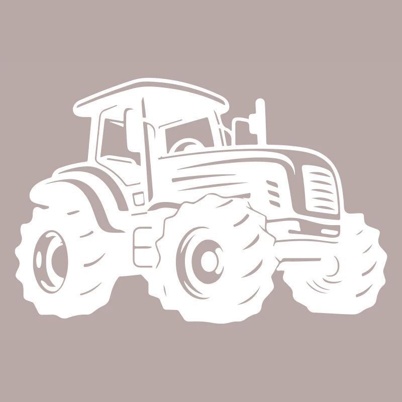 Traktor Silhouette
