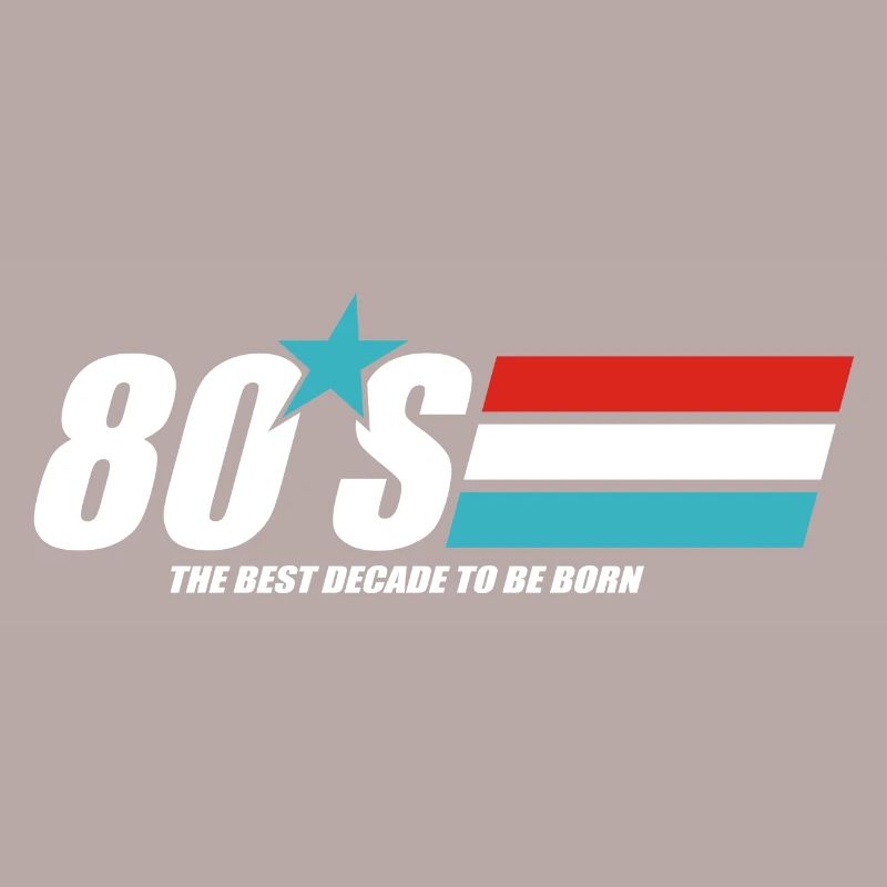 80s Decade Graphic