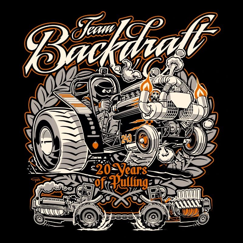 Backdraft d'équipe, 20 ans de tirage.