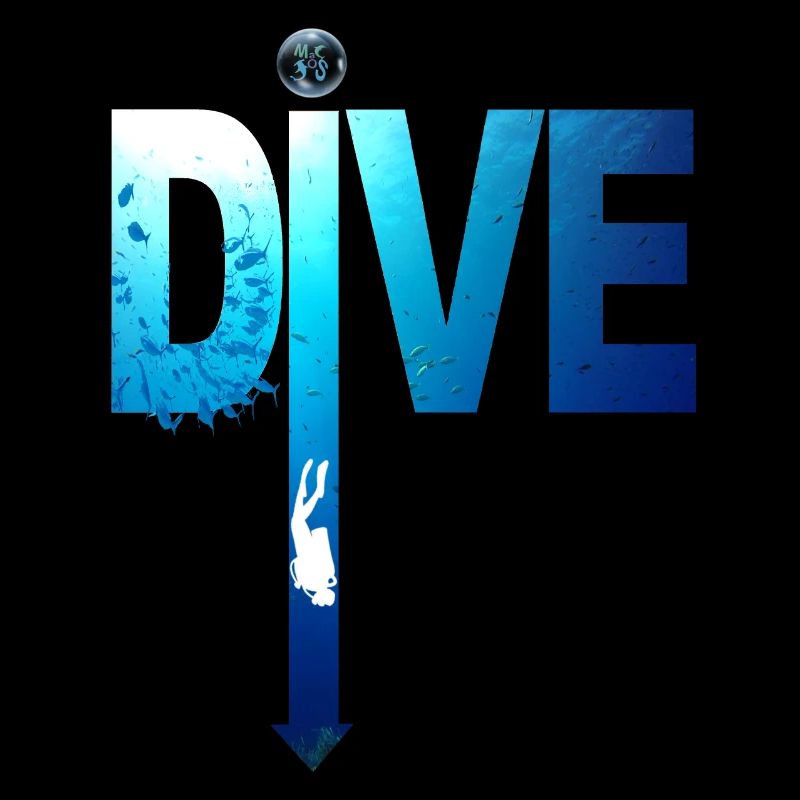 graphic scuba diving: Dive Fleche dives