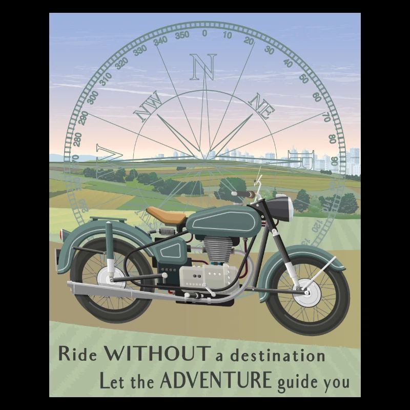 Balade à moto