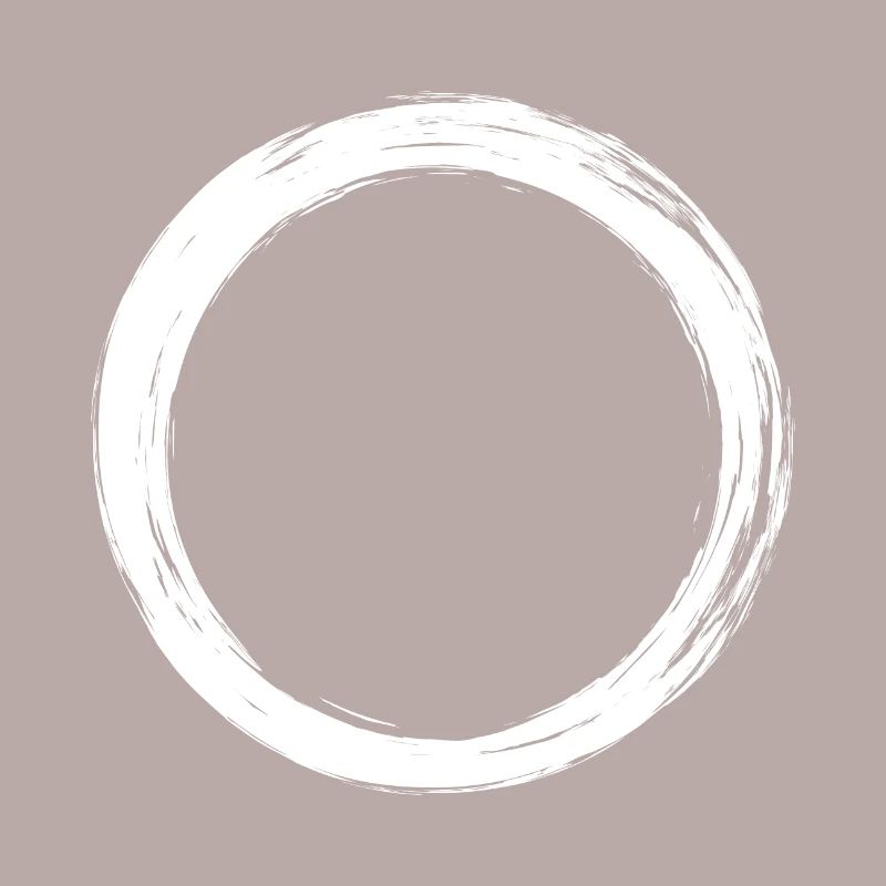 Circle icon brush new variant design white