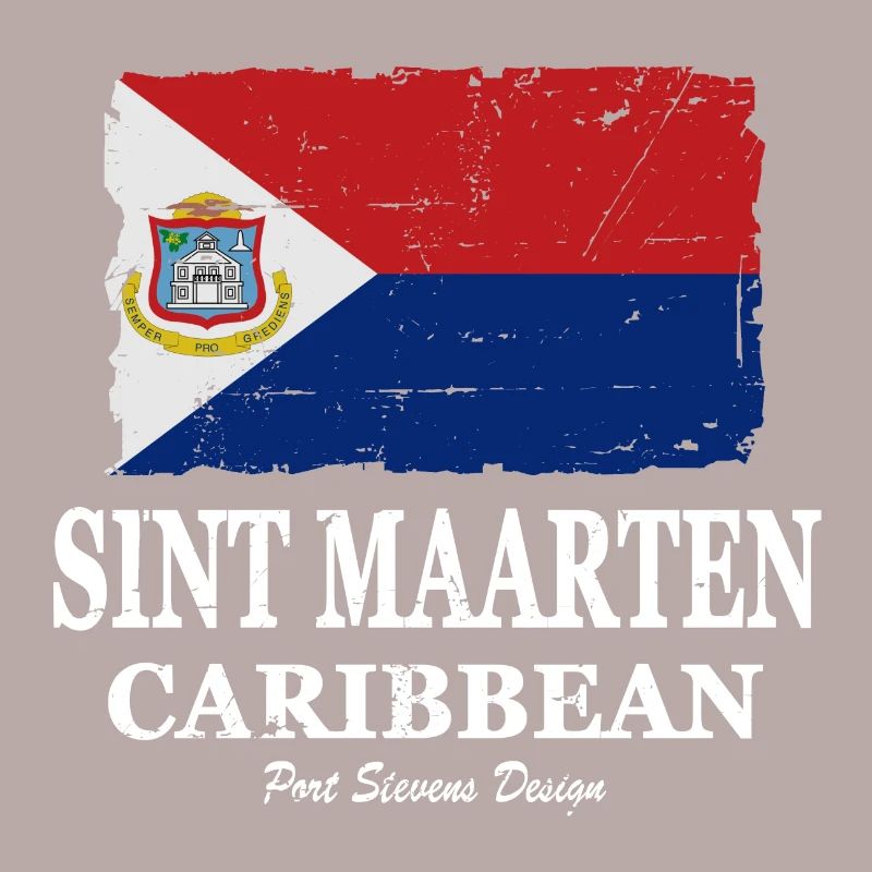 Drapeau de Sint Maarten - Drapeau de Sint Maarten