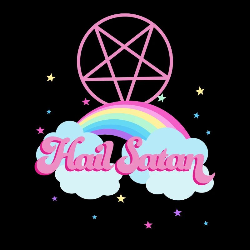 Hail Satan Rainbow