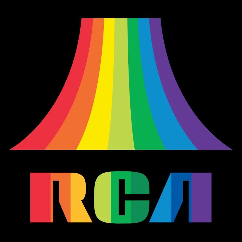 RCA Logo Multicolore