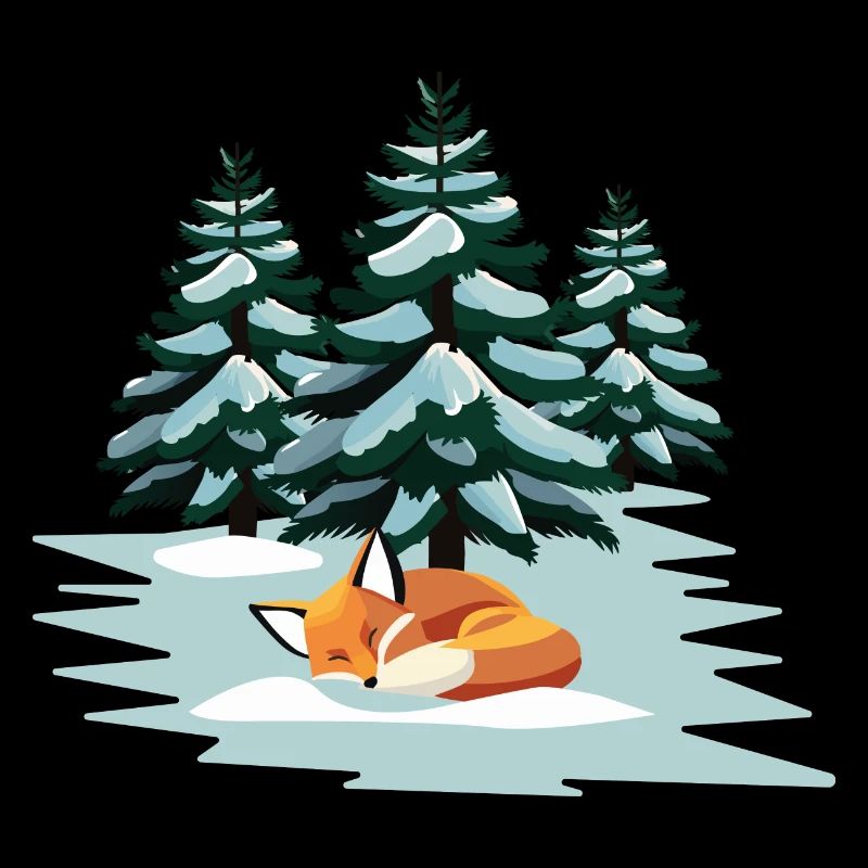 Fuchs schlafend