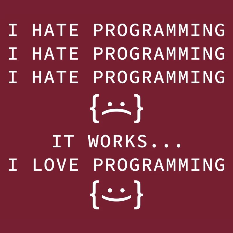 Ich hasse Programmierung