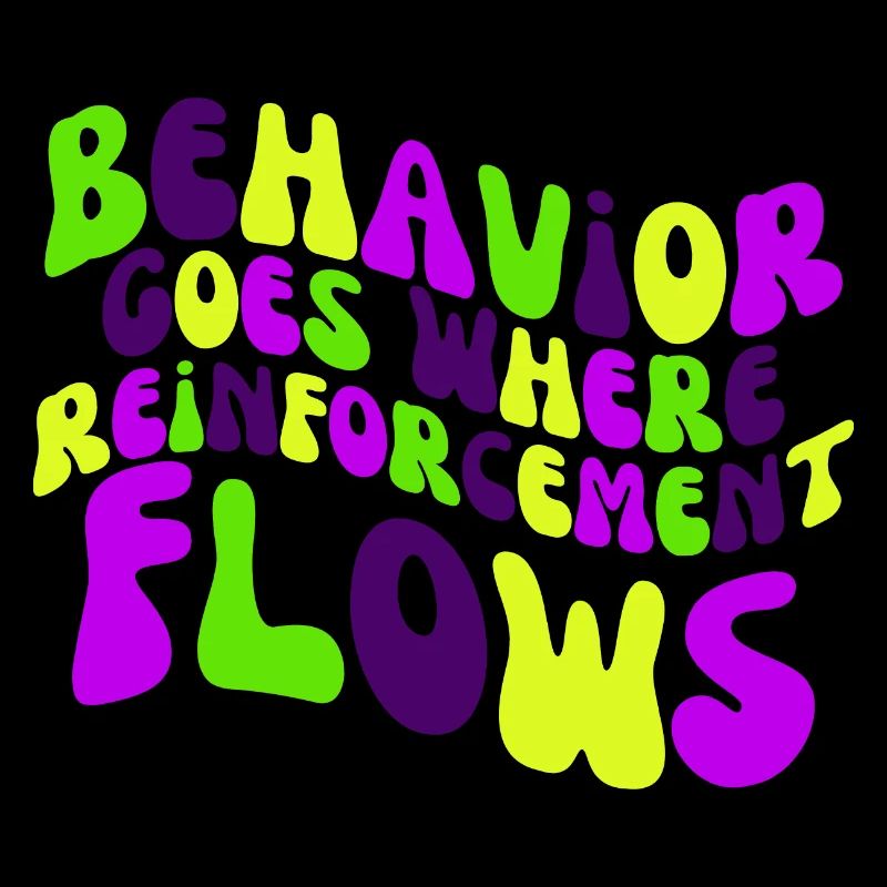 Behavior Goes Where Reinforcement Flows