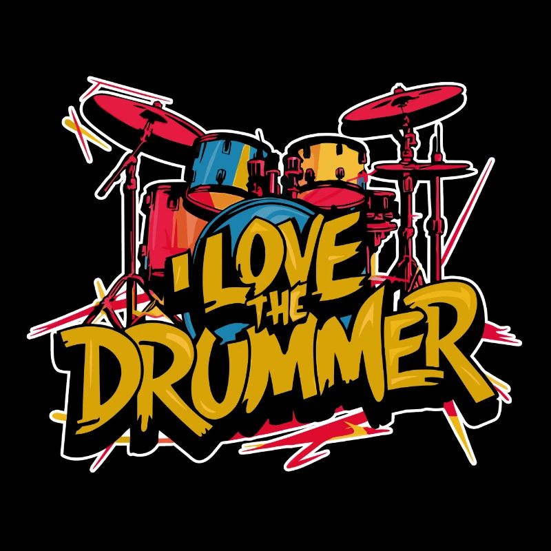J’adore le batteur - j’adore la batterie